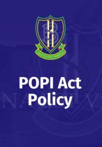 Brebner High Popi Act Policy